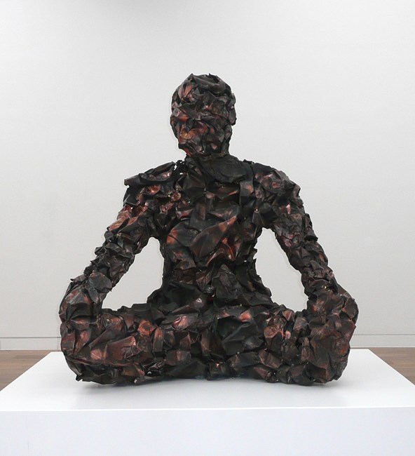 Copper Guardian by Xavier Mascaró contemporary artwork