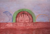 Crescent by Philip Guston contemporary artwork painting
