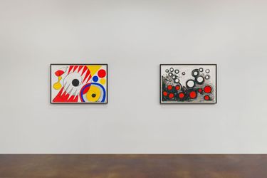Exhibition view: Alexander Calder, CALDER, Kukje Gallery K2 1F, K3, Seoul (4 April–28 May 2023). © 2023 Calder Foundation, New York / Artists Rights Society (ARS),New York / SACK, Seoul. Image provided by Kukje Gallery