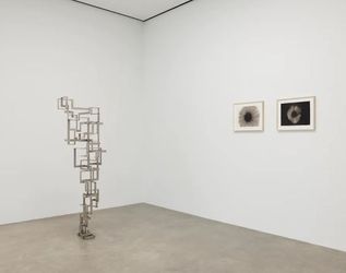 Exhibition view: Antony Gormley, AERIAL, White Cube, New York (30 April–15 June 2024). Courtesy White Cube.