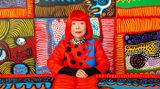 Contemporary art exhibition, Yayoi Kusama, 1945 To Now at Serralves Museum, Porto, Portugal