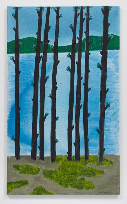 Tall Pines II by March Avery contemporary artwork