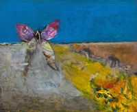 Butterfly No. 1 by Wang Zhongjie contemporary artwork painting