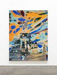Cinderella Castle by Zac Langdon-Pole contemporary artwork mixed media
