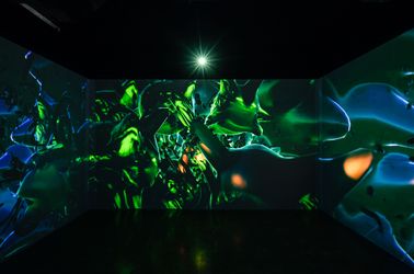 Exhibition view: Fictional Life: Hybridity, Trangenetics, Innovation, Curated by Chih-Yung Aaron Chiu, Taiwan Contemporary Culture Lab, Taipei (13 March–23 May 2021). Courtesy Taiwan Contemporary Culture Lab. 