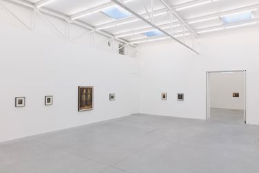 Exhibition view: Michaël Borremans, Coloured Cones, Zeno X Gallery, Antwerp (28 October–19 December 2020). Courtesy Zeno X Gallery.