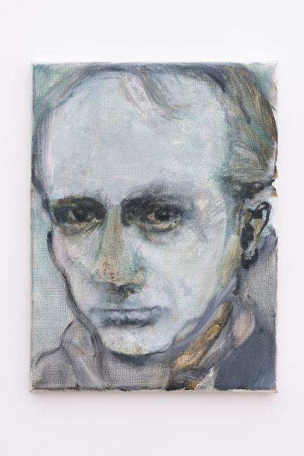 Baudelaire (double) by Marlene Dumas contemporary artwork