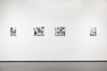 Exhibition view: Laura Lancaster, Inside the mirror, Wooson Gallery, Daegu (7 January–5 March 2021). Courtesy Wooson Gallery.