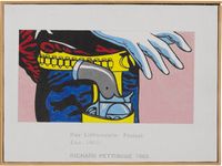 Roy Lichtenstein, Fastest Gun, 1963 by Richard Pettibone contemporary artwork painting, print