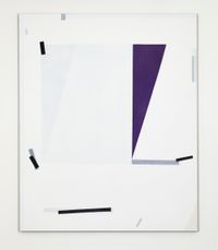 Wedge Purple by Lynne Eastaway contemporary artwork painting