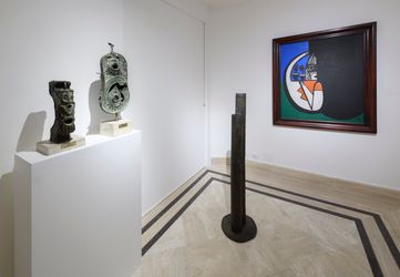 Exhibition view: Bertina Lopes, Richard Saltoun Gallery, Rome (9 March–7 May 2022). Courtesy Richard Saltoun Gallery.