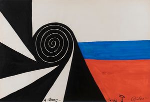 Spirale by Alexander Calder contemporary artwork painting, works on paper, drawing