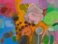 Azalea by Bill Scott contemporary artwork painting, works on paper