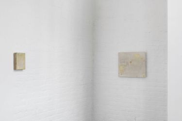 Exhibition view: Carly Burnell, but the song persists, David Lewis, Reade Street, New York (29 March–5 May 2024). Courtesy David Lewis.