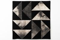 Triangulation: 1 by Kapwani Kiwanga contemporary artwork sculpture, textile