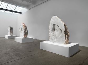 Exhibition view: Jaume Plensa, NEST, Galerie Lelong & Co., New York (29 October–23 December 2021). © Jaume Plensa, Courtesy Galerie Lelong & Co.