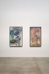 Exhibition view: Adrian Ghenie, The Brave New World, Pace Gallery, New York (10 November–22 December 2023). Courtesy the artist and Pace Gallery. Photo: Pace Gallery.