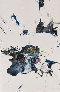 One Breath No.224 by M chow contemporary artwork painting, works on paper