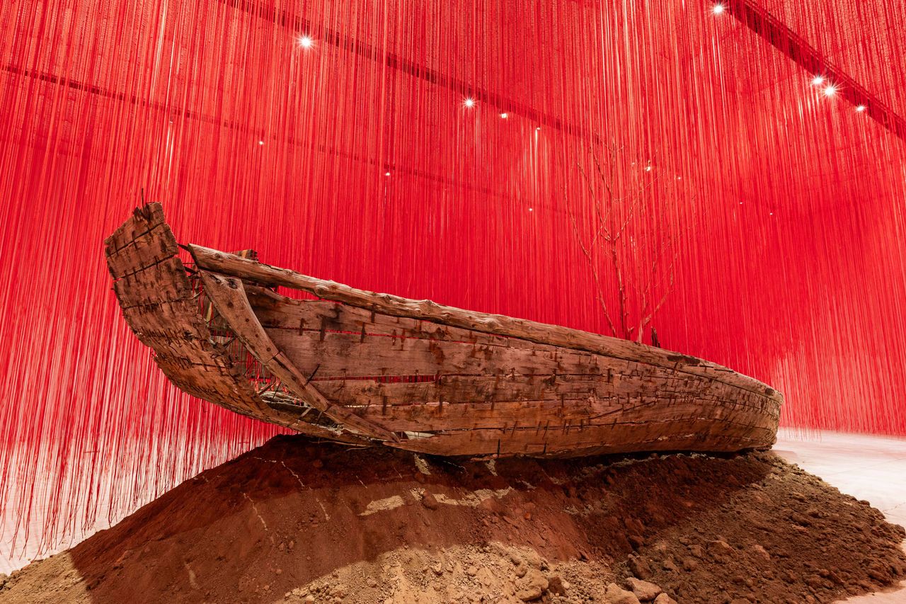 Chiharu Shiota, 'Silent Emptiness' at Red Brick Art Museum
