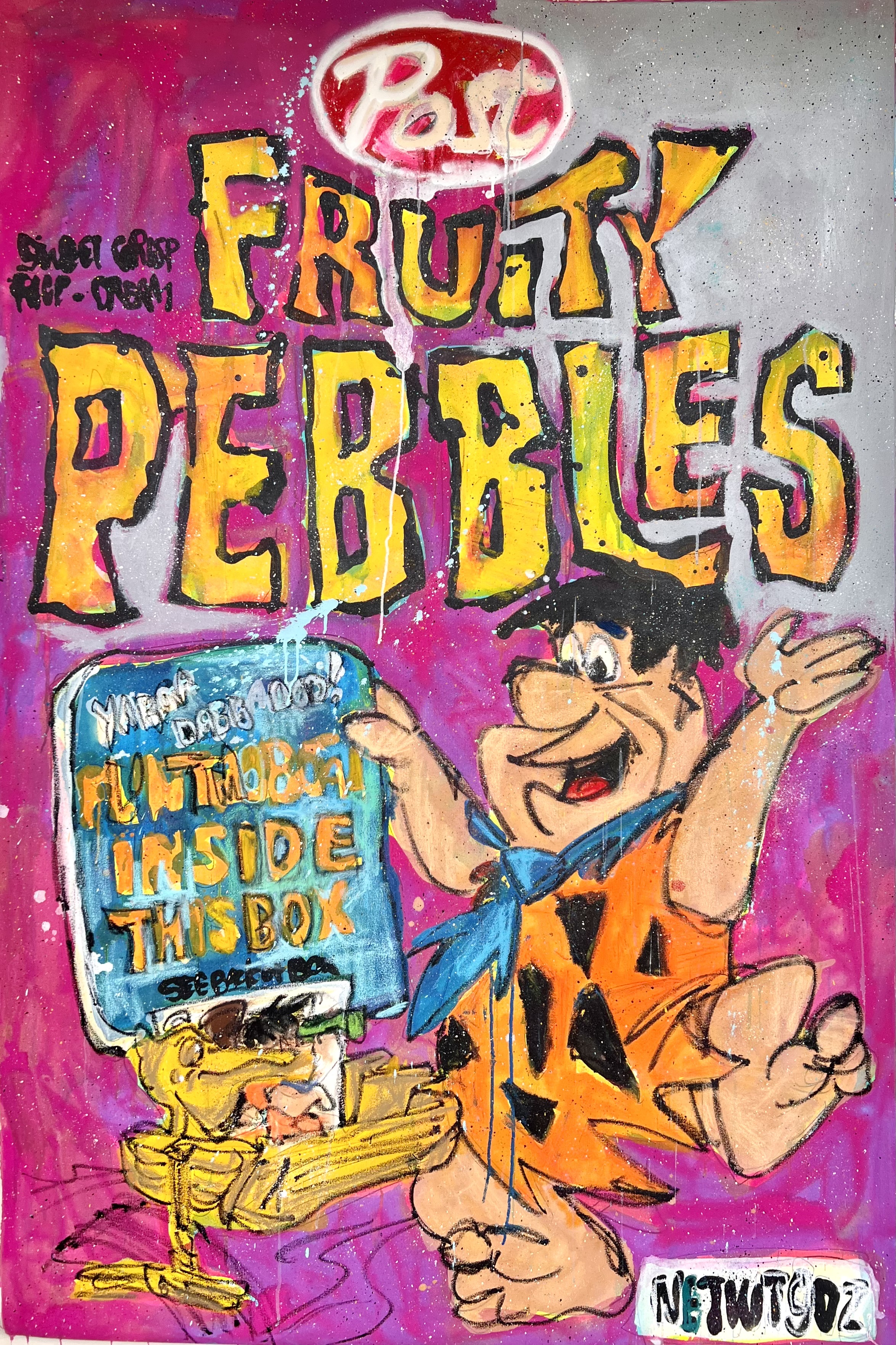Big Cereal No.20 (Fruity Pebbles), 2022 by KINJO | Ocula