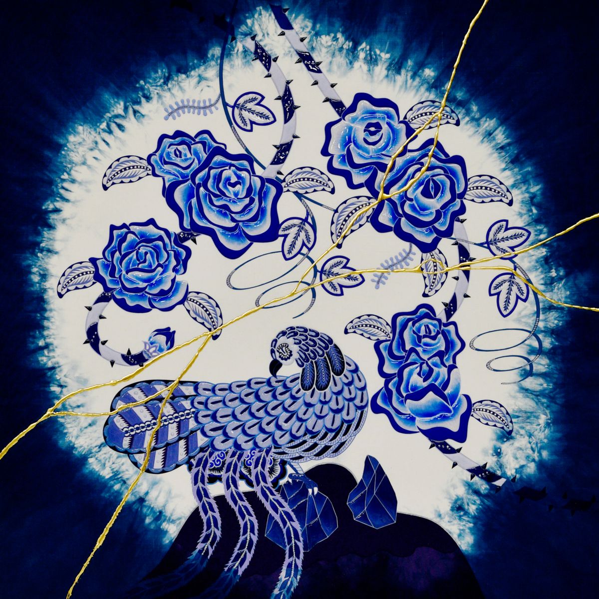 Japan Blue Roses Japan blue Rose, 2024 by Kohei Kyomori | Ocula