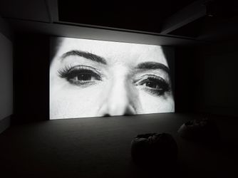 Exhibition view: Marina Abramović, Seven Deaths, Lisson Gallery, Lisson Street, London (14 September–30 October 2021). © Marina Abramović. Courtesy Lisson Gallery.