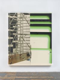Wade Guyton’s Paintings Glitch and Glow at Matthew Marks