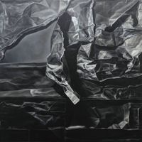 black by Ayka Go contemporary artwork painting