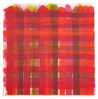 Plaid #11 (In Collaboration with Keith Boadwee) by AA Bronson contemporary artwork painting