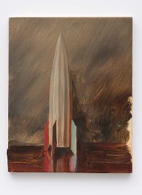 Little Missile by Michaël Borremans contemporary artwork painting