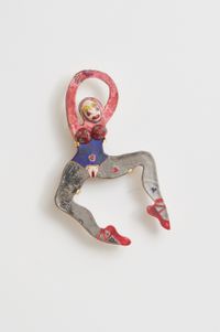 Porcelain Dancer 3 by Rose English contemporary artwork sculpture