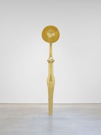 Sentinel IV (Gold) by Simone Leigh contemporary artwork sculpture