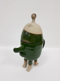 Greenpants Penis Pot by Juae Park contemporary artwork sculpture