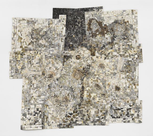 Memory Sites by Jack Whitten contemporary artwork
