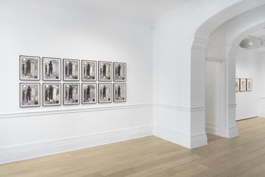 Exhibition view: Everlyn Nicodemus, Richard Saltoun Gallery, London (12 April–28 May 2022). Courtesy Richard Saltoun Gallery.