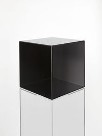 Cube 29 by Larry Bell contemporary artwork sculpture