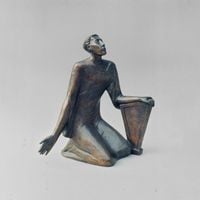 Orpheus Klage (Orpheus' Lament) by Berthold Müller-Oerlinghausen contemporary artwork sculpture