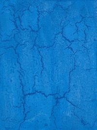 Bleu Monochrome (23 087 BM) by Philippe Pastor contemporary artwork painting, mixed media