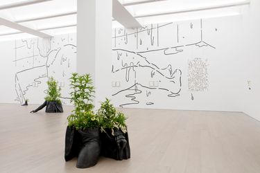 Exhibition view: Iván Argote, A Place For Us, Perrotin, New York (17 June–13 August 2021).Courtesy the artistand Perrotin. Photo: Guillaume Ziccarelli.