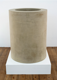 Grosse Rohre Aus Ton, Stehend by Peter Fischli / David Weiss contemporary artwork sculpture, ceramics