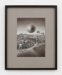 Studies into the past by Laurent Grasso contemporary artwork works on paper