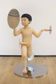 A boy and someone from nowhere by Gongkan contemporary artwork 2