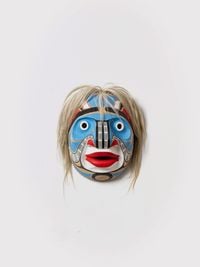 Kwakwaka’wakw, Musgamakw Dzawada’enuxw First Nation Bella Coola Ancestor Mask by Beau Dick contemporary artwork sculpture