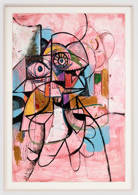 The Drifter by George Condo contemporary artwork