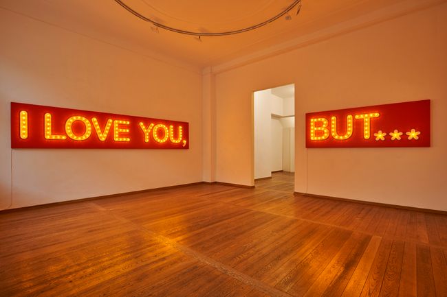 I Love You, But... by Naneci Yurdagül contemporary artwork