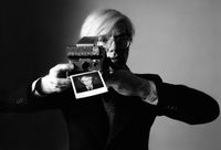 Andy Warhol by Oliviero Toscani contemporary artwork sculpture