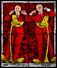 HARK! by Gilbert & George contemporary artwork painting, works on paper, sculpture, photography, print