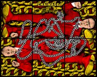 CHAINAGE by Gilbert & George contemporary artwork painting, works on paper, sculpture, photography, print