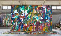Ohne Titel by Katharina Grosse contemporary artwork painting, installation