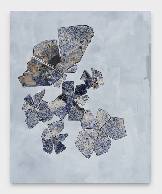 Blue Cosmo by Sam Moyer contemporary artwork